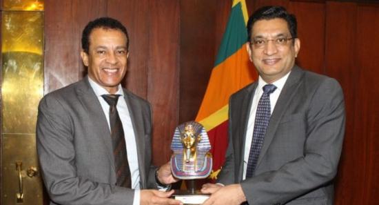 Sri Lanka briefs Egypt on challenges